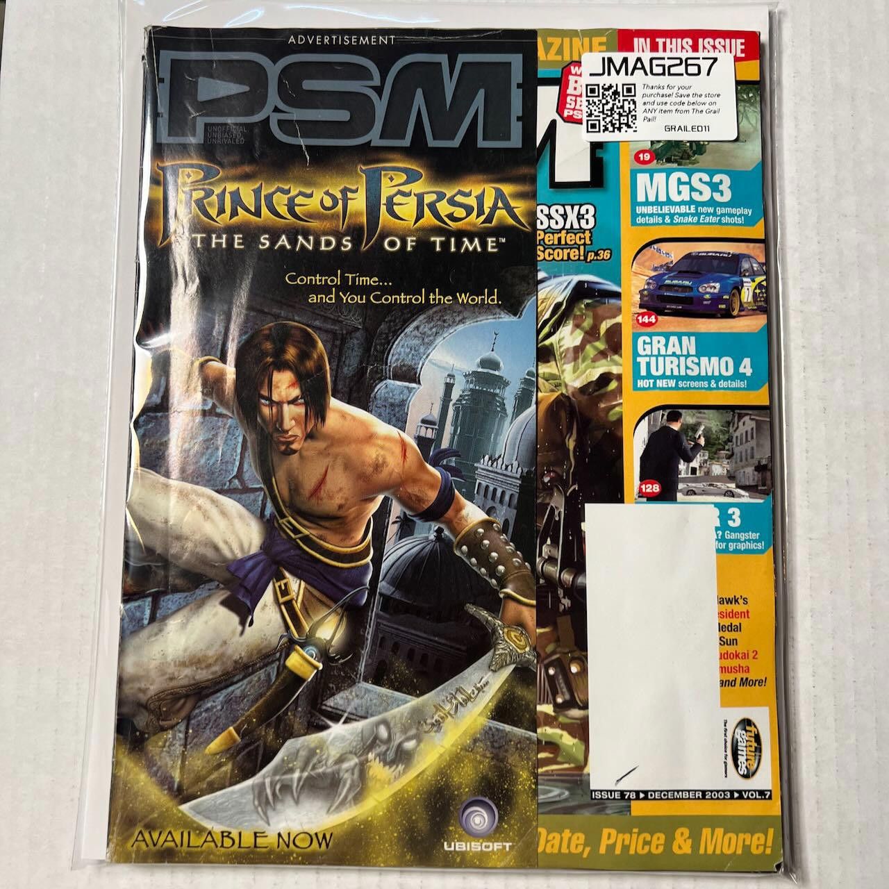 Playstation PSM Magazine #78 DEC 2003 SOCOM II Prince of Persia Size ONE SIZE - 9 Thumbnail