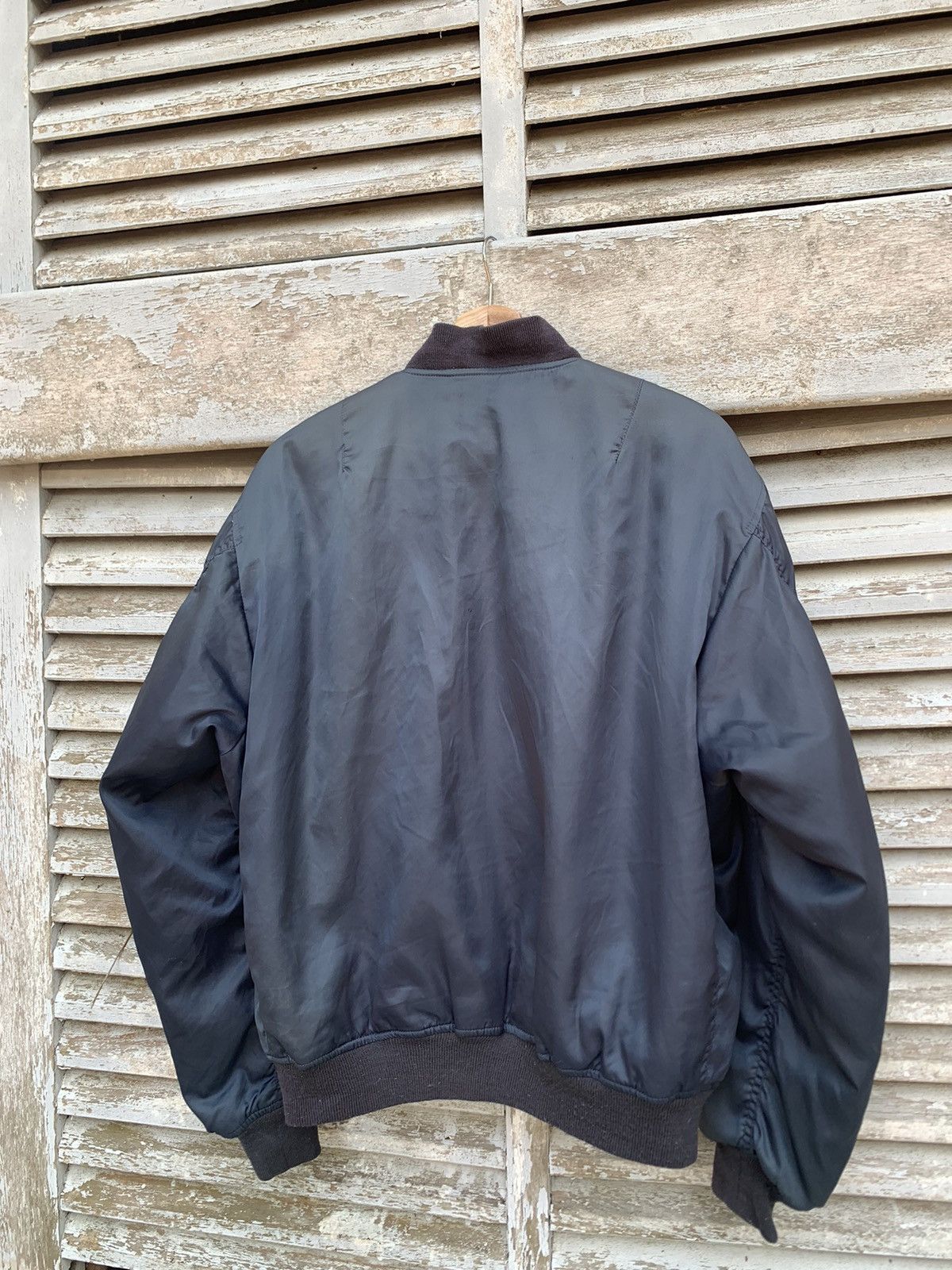 Vintage 🪖Vintage MA-1 Man Intermediate Bomber Jacket Size US M / EU 48-50 / 2 - 7 Thumbnail