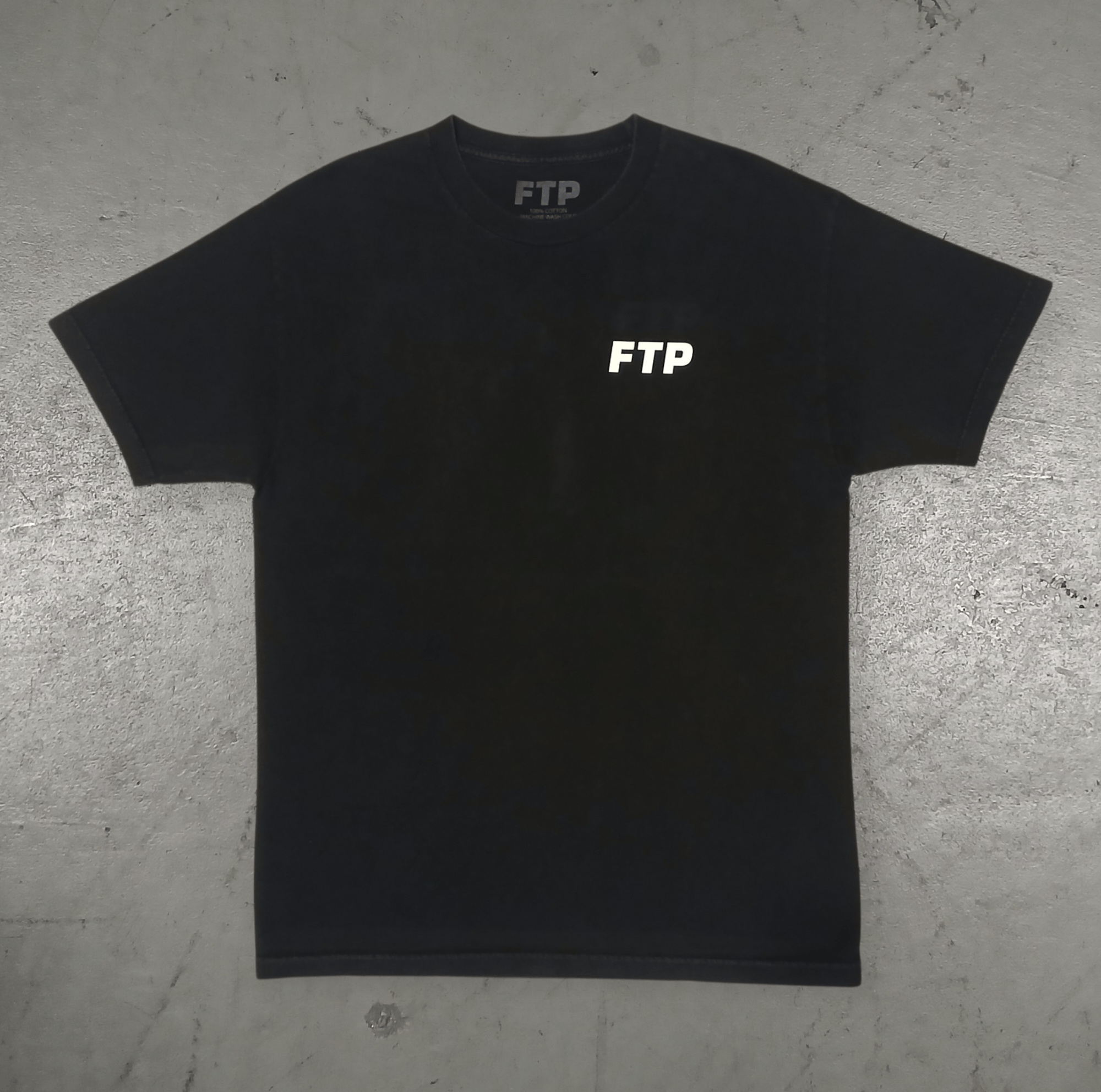 Fuck The Population FTP OG 3m Reflective Logo Tee Size Large Kcuf The Population Size US L / EU 52-54 / 3 - 1 Thumbnail