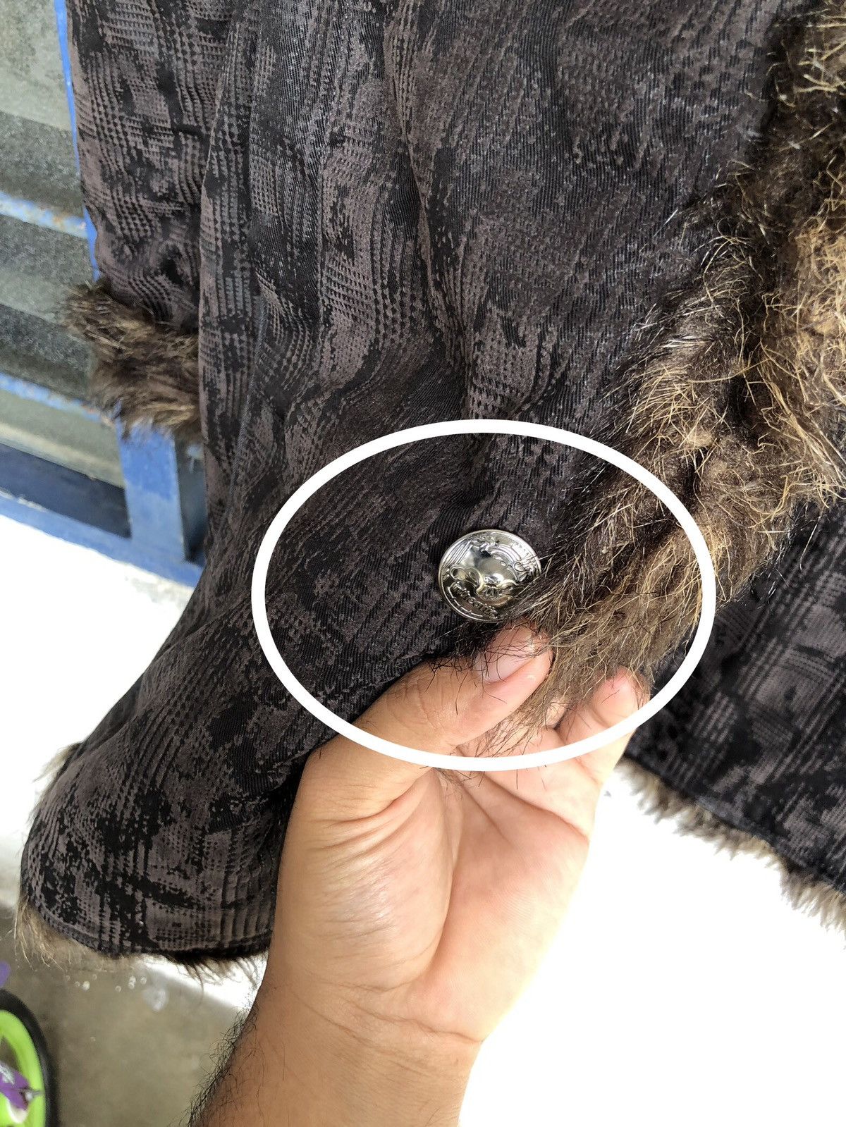 If Six Was Nine Rare❗️In The Attic Bondage Fur Punk Jacket Size US L / EU 52-54 / 3 - 19 Thumbnail