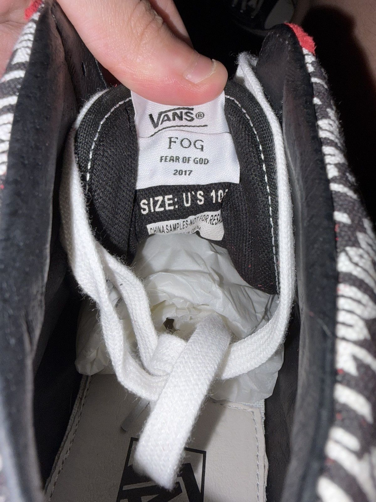 Fear of God × Vans Vans fear of god Size US 10.5 / EU 43-44 - 6 Thumbnail