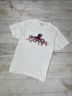 Supreme tentacles hotsell tee white