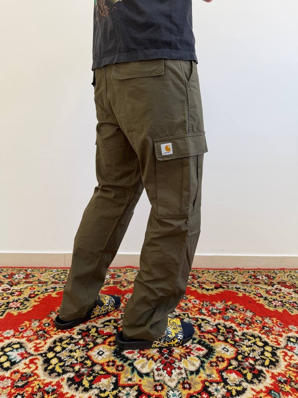 Carhartt Carhartt Cargo Carpenter Work Y2K Baggy Pants Size US 34 / EU 50 - 3 Thumbnail
