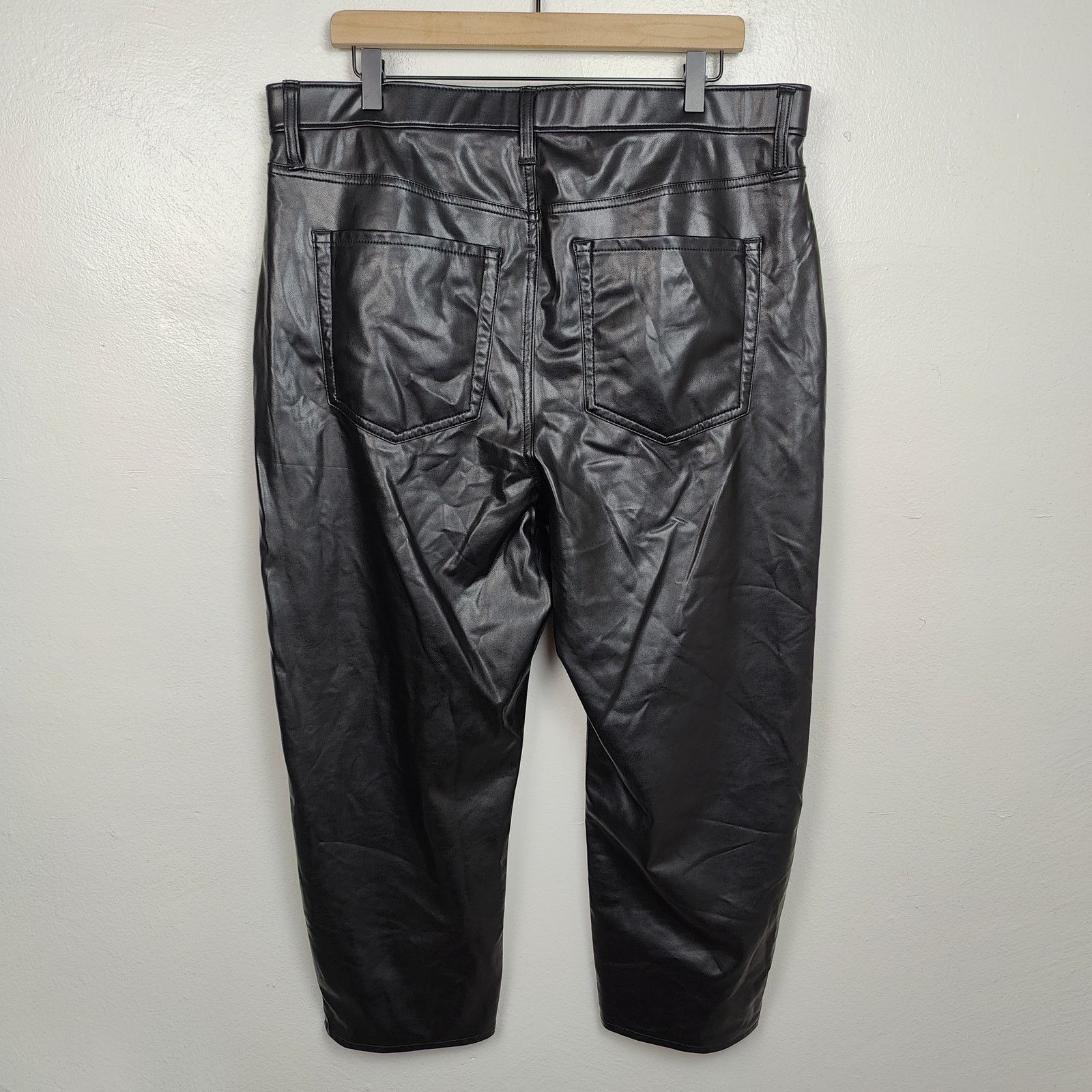 Abercrombie & Fitch Abercrombie & Fitch The Ankle Straight Ultra High Rise Size 40" / US 18 - 5 Thumbnail
