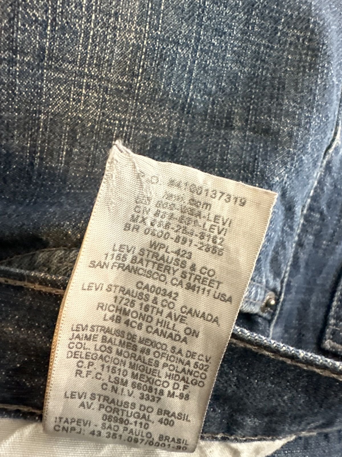 Levi's Levis 505 Jeans Red Tab 36x30 Size US 36 / EU 52 - 7 Thumbnail