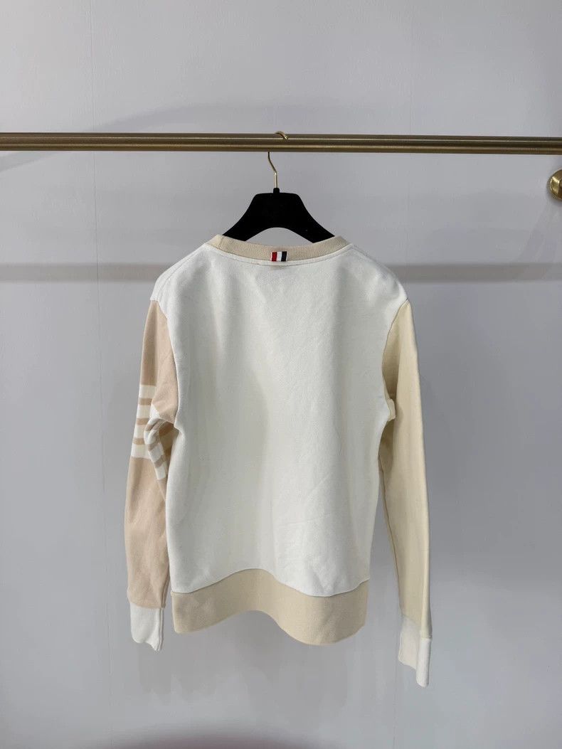 Thom Browne Thom Browne Yellow polychrome hoodie Size US XXS / EU 40 - 2 Thumbnail