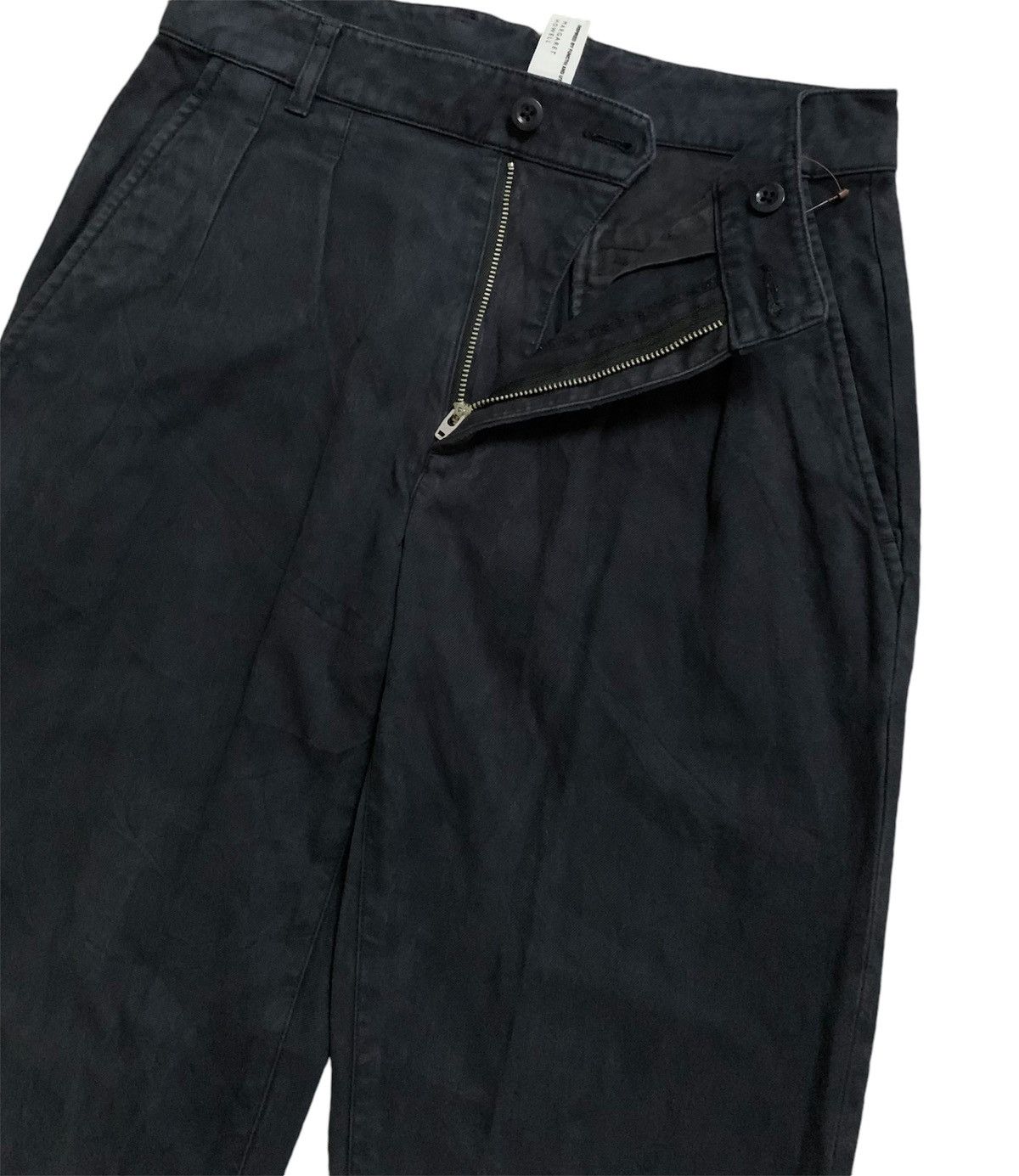 Margaret Howell Margaret Howell Cropped Navy Wide Pant Size 28" / US 6 / IT 42 - 2 Thumbnail