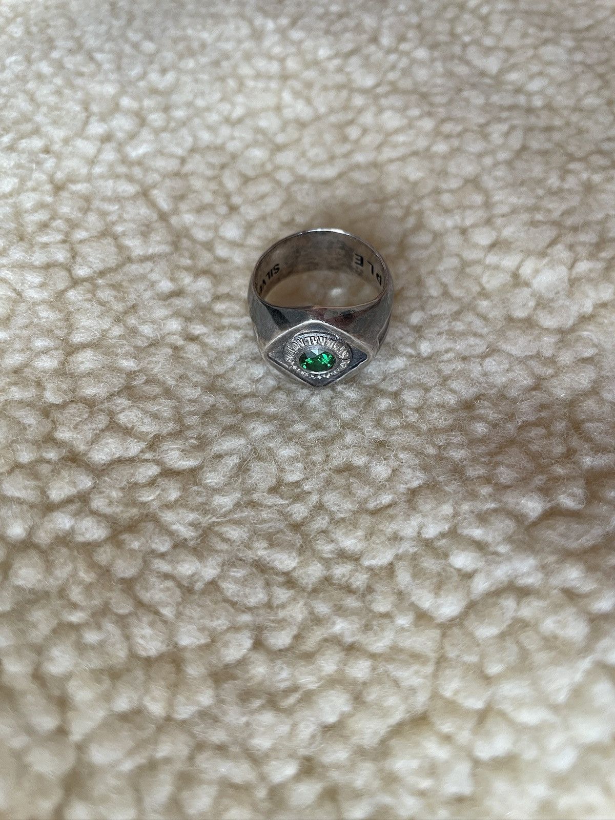 Other MAPLE - EMERALD x 925 SILVER RING Size ONE SIZE - 7 Thumbnail