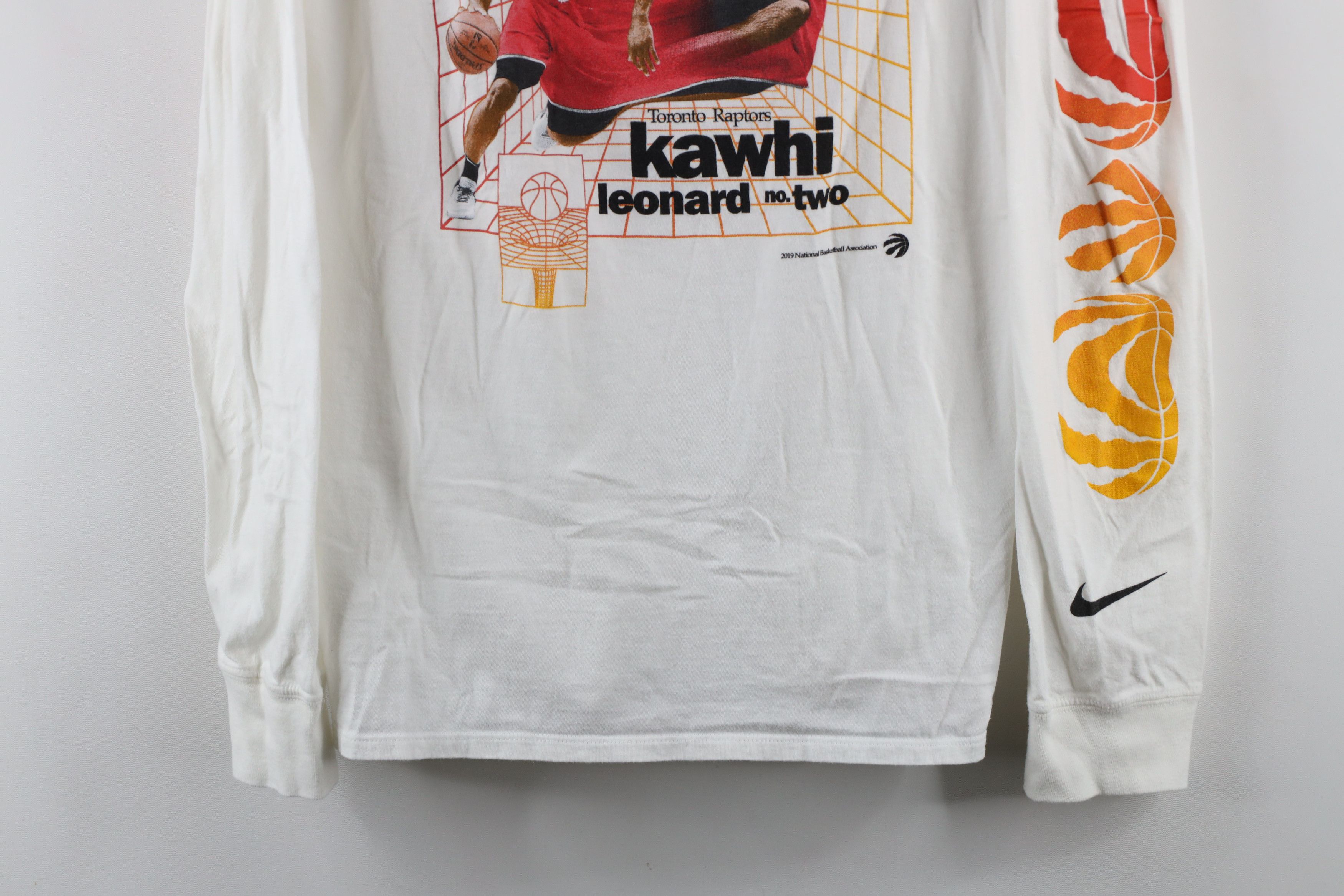 Nike × Vintage Nike Leonard Toronto Raptors Basketball Long Sleeve T-Shirt Size US M / EU 48-50 / 2 - 3 Thumbnail