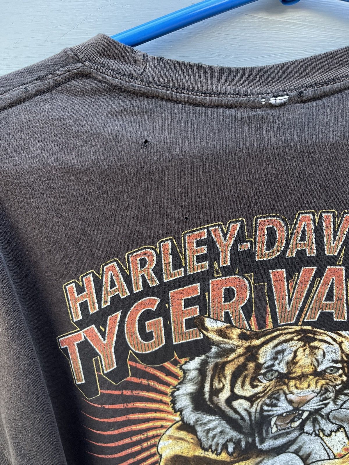 Harley Davidson Vintage Harley Davidson South Africa Faded Trashed Cape Town Size US XL / EU 56 / 4 - 8 Thumbnail