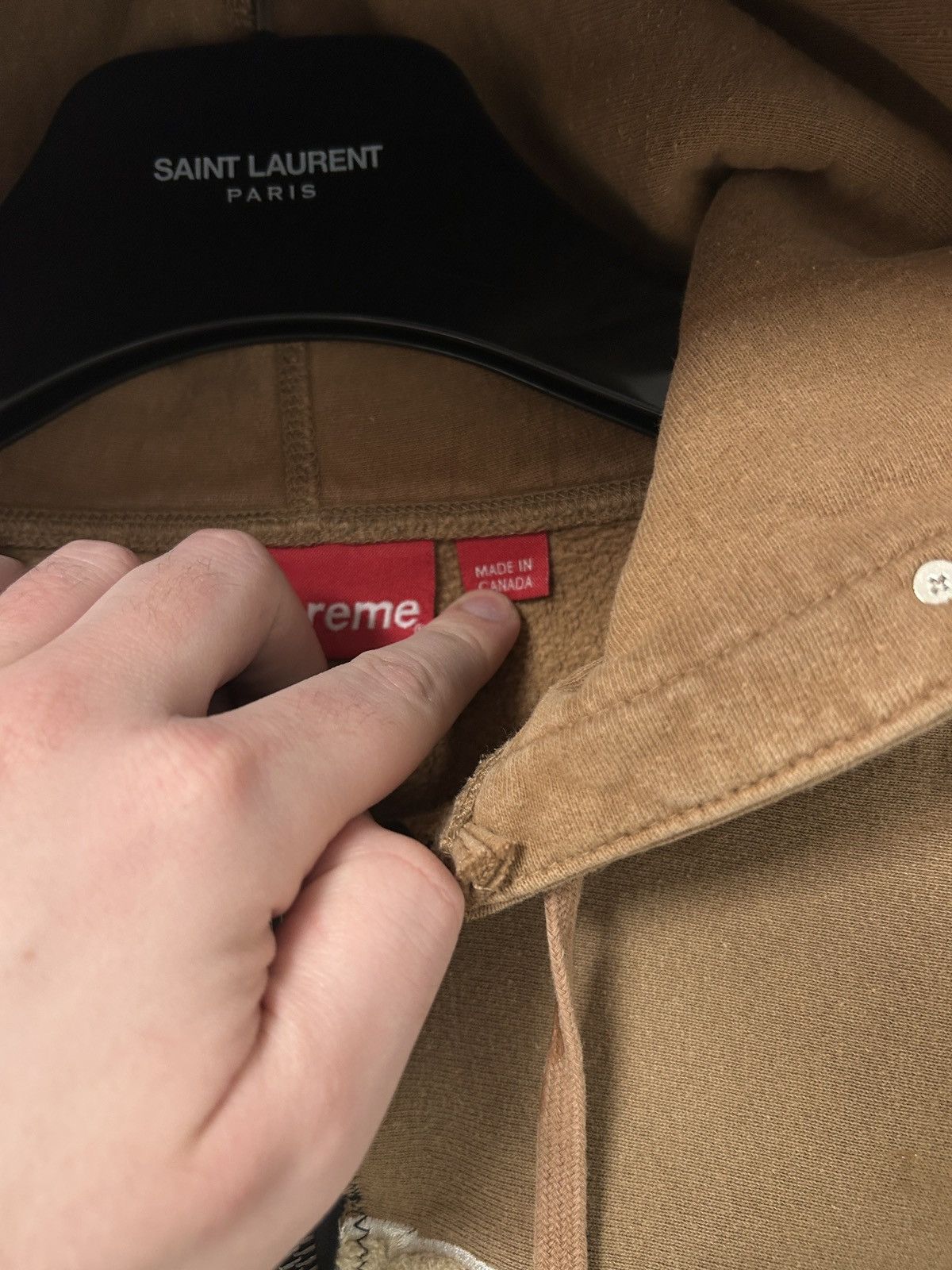 Supreme SS2019 Chenille Zip Hoodie Size US M / EU 48-50 / 2 - 5 Thumbnail