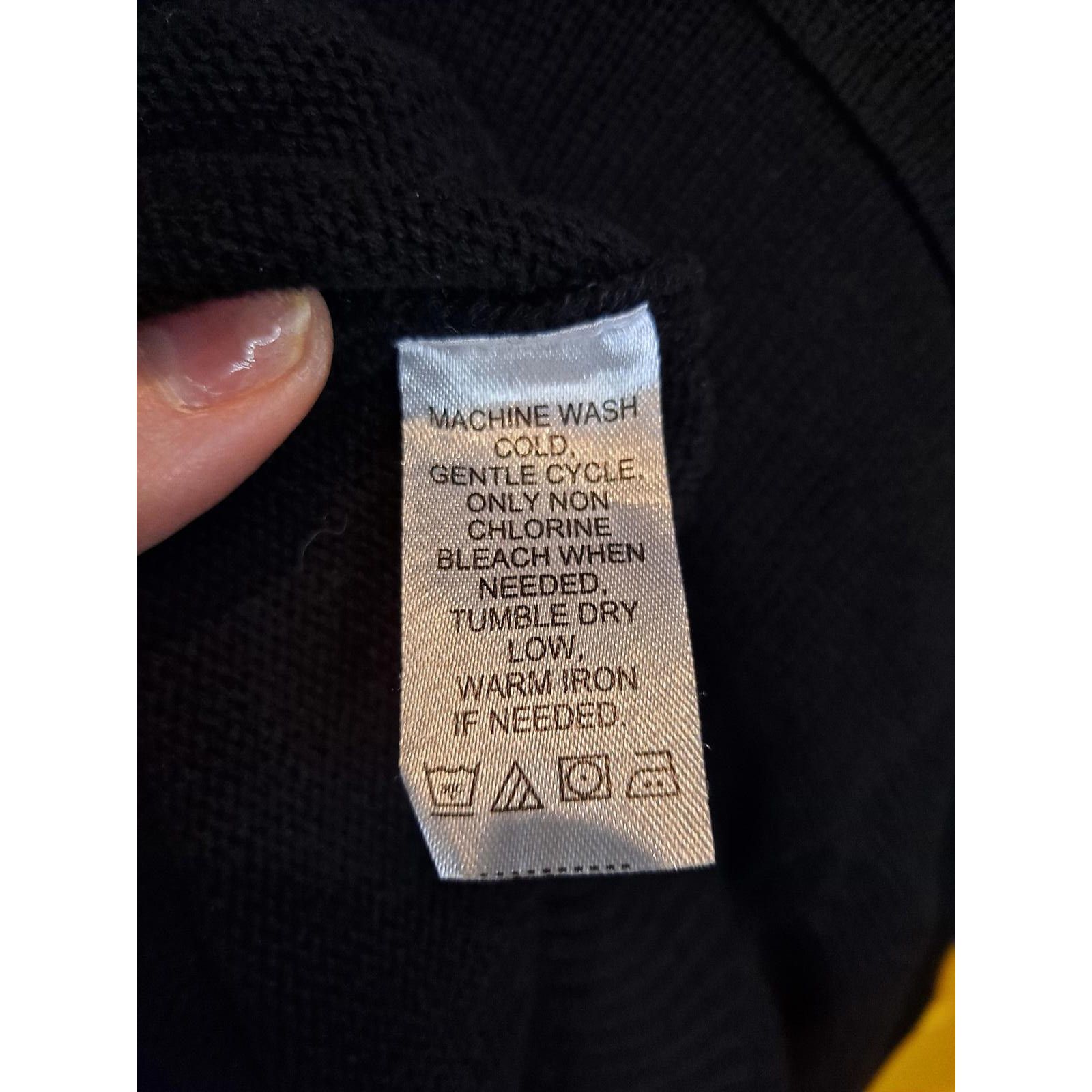 Other Oliver & Burke Black Full Zip Sweater Size XL Size US XL / EU 56 / 4 - 3 Thumbnail