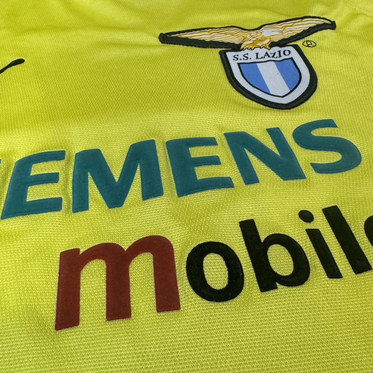 Puma Lazio 01/02 away shirt #7 Claudio Size US M / EU 48-50 / 2 - 4 Thumbnail
