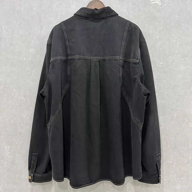Louis Vuitton Louis Vuitton size 4l Solid color old long-sleeved denim lo Size US M / EU 48-50 / 2 - 2 Thumbnail