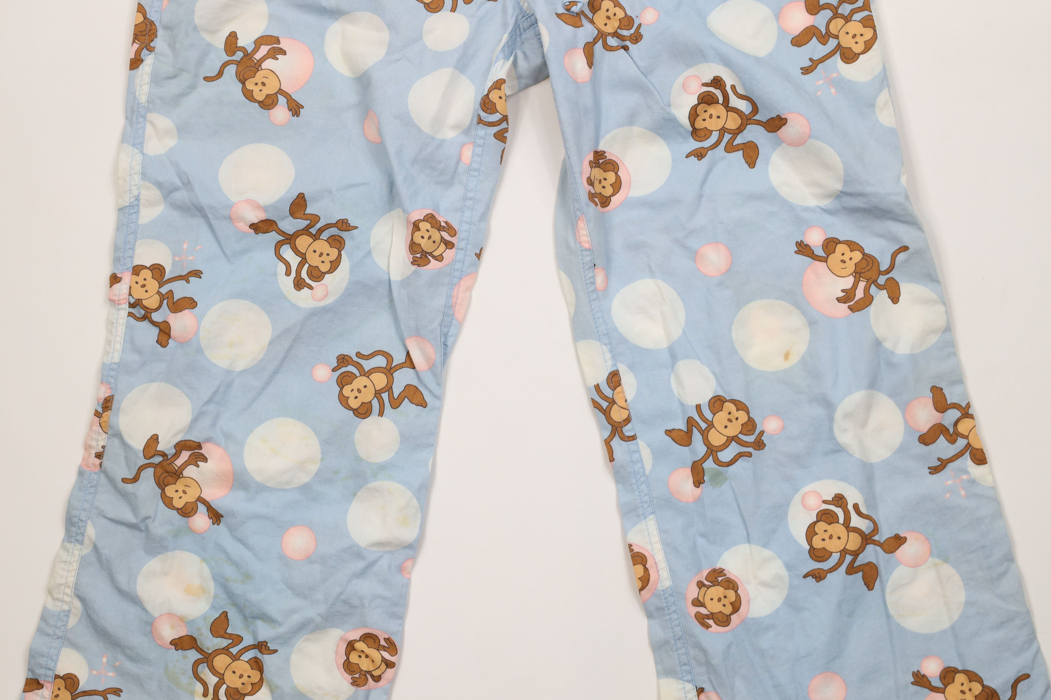 Aeropostale Vintage Y2K Aeropostale Babydoll Monkey Pajamas Pants Size 32" / US 10 / IT 46 - 3 Thumbnail
