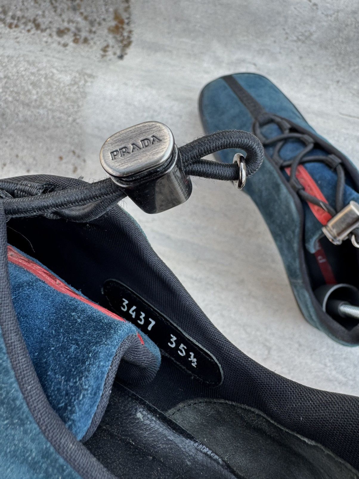 Prada Prada 1999 Suede Sneakers Size US 5.5 / IT 35.5 - 6 Thumbnail