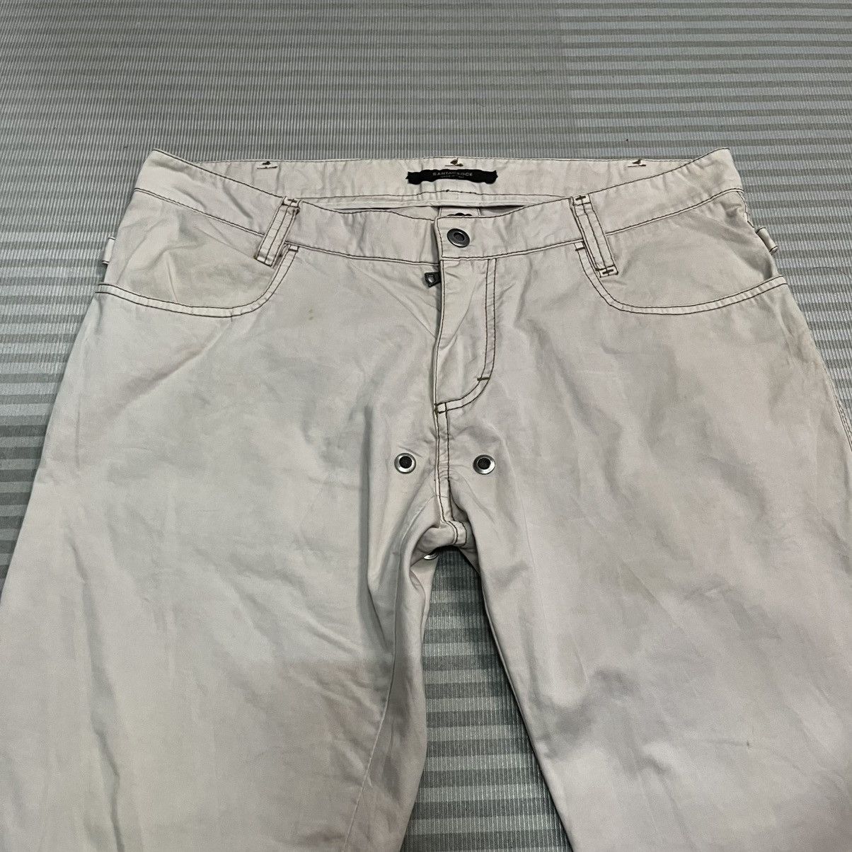 Santacroce Vintage Santacroce Snap Button Pants Made in Italy 35x40 Size US 35 - 6 Thumbnail