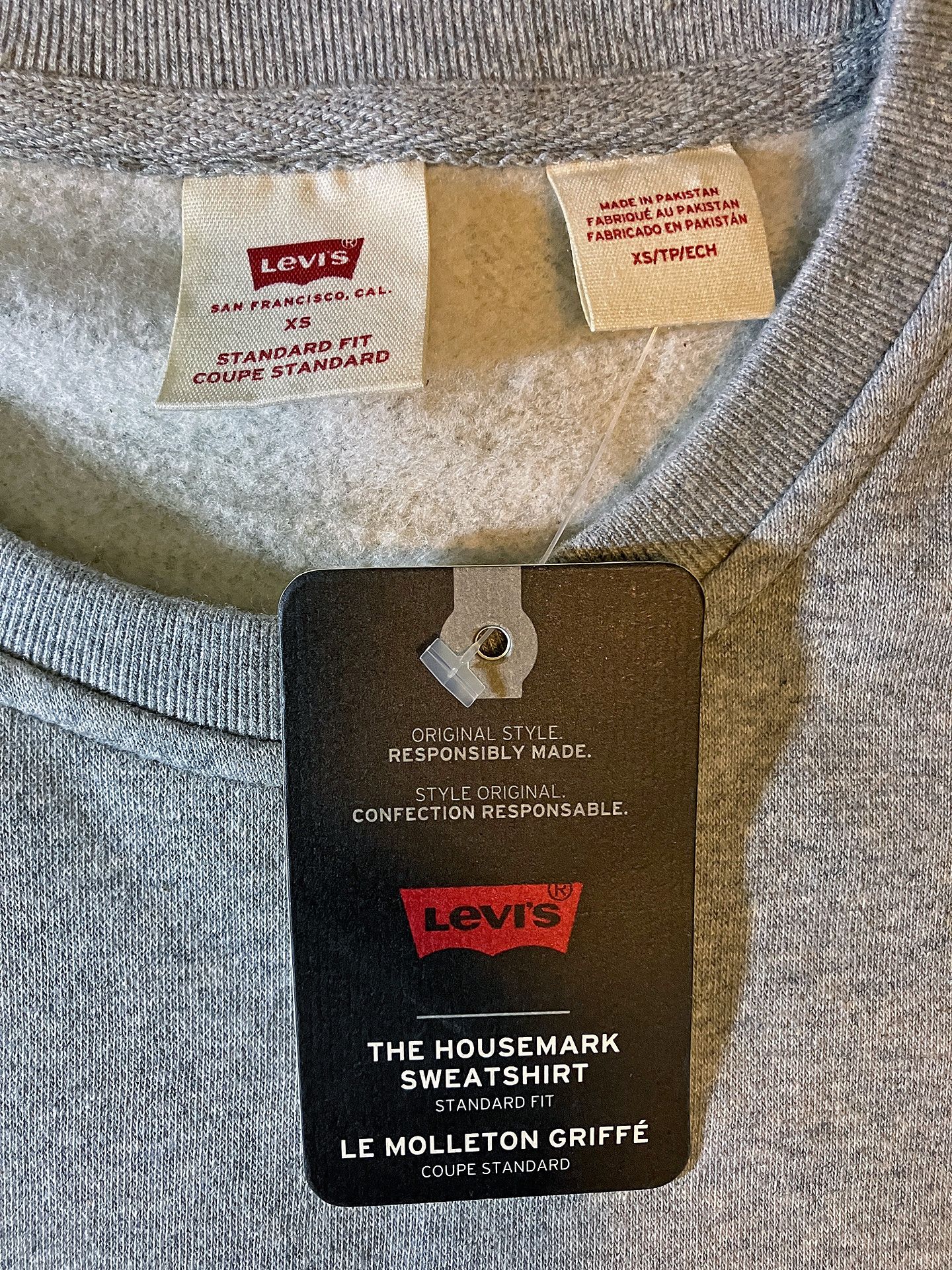 Levi's Classic Housemark Crewneck Sweatshirt Size US XS / EU 42 / 0 - 3 Thumbnail