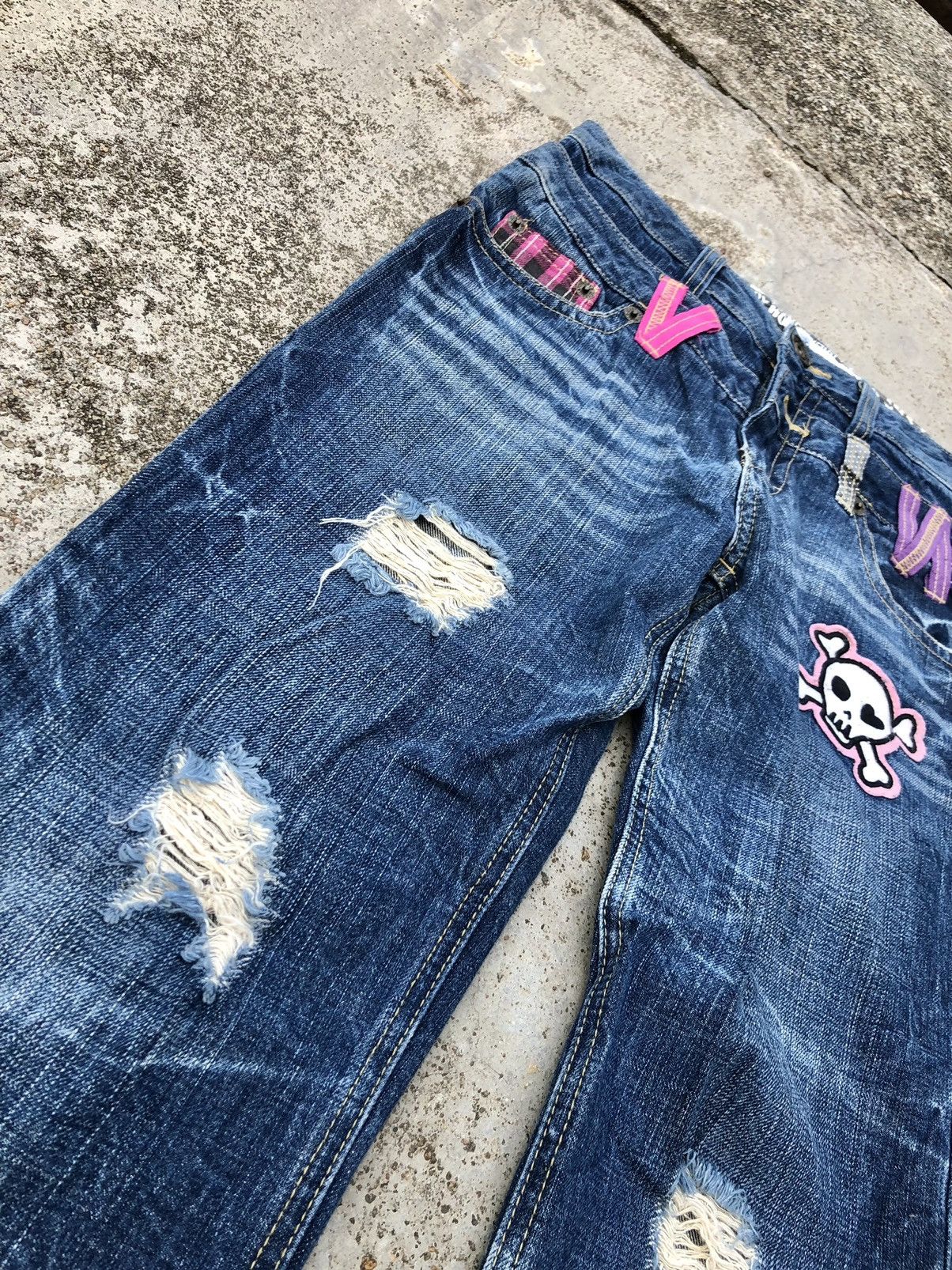 Japanese Brand COLZA DOUBLE WAIST DENIM Size US 30 / EU 46 - 4 Thumbnail