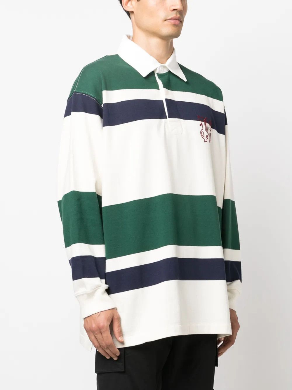 Palm Angels o1y0325 Logo Polo Shirt in Multicolor Size US S / EU 44-46 / 1 - 3 Thumbnail