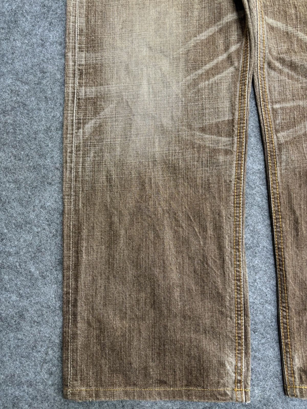Edwin 💥Baggy💥Vintage Edwin Selvedge Sick Fades Denim F525 Size US 34 / EU 50 - 9 Thumbnail