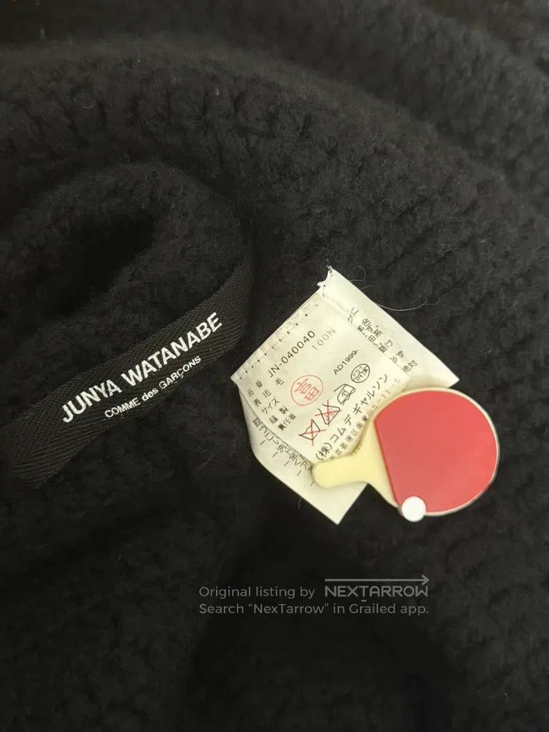 Junya Watanabe Junya Watanabe Black double-layered knitted cape Size XS / US 0-2 / IT 36-38 - 8 Thumbnail