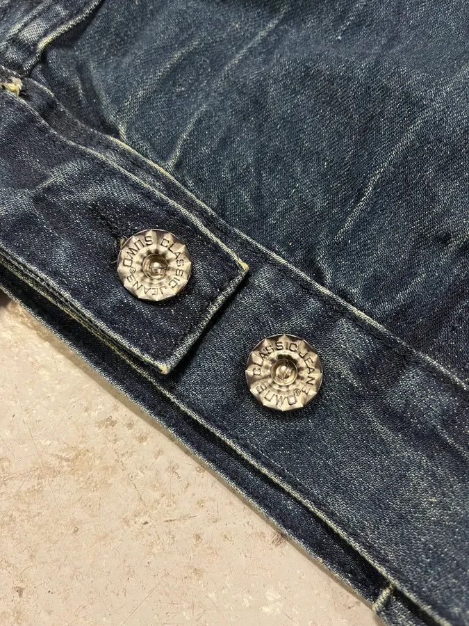 Dsquared2 × Vintage Dsquared2 Blue Faded Denim US Flag Jacket Size US S / EU 44-46 / 1 - 8 Thumbnail