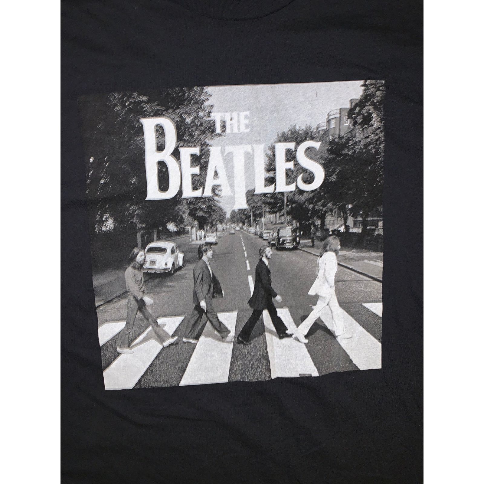 Apple × Band Tees Beatles Abbey Road Graphic T Shirt M Black Apple Band Tee Size US M / EU 48-50 / 2 - 1 Thumbnail