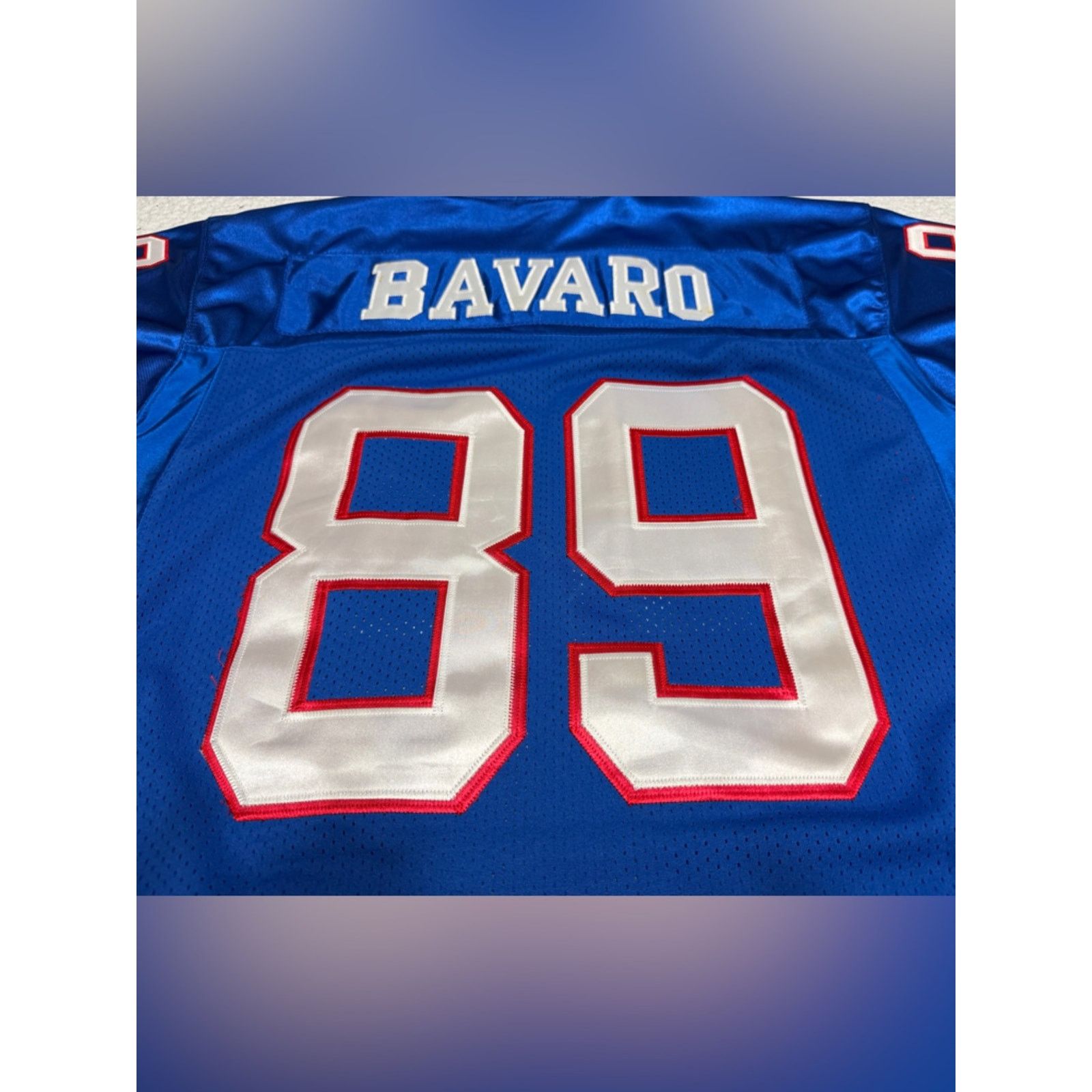 Mitchell & Ness MARK BAVARO NEW YORK GIANTS 1990 MITCHELL & NESS JERSEY 52 Size US XL / EU 56 / 4 - 6 Thumbnail