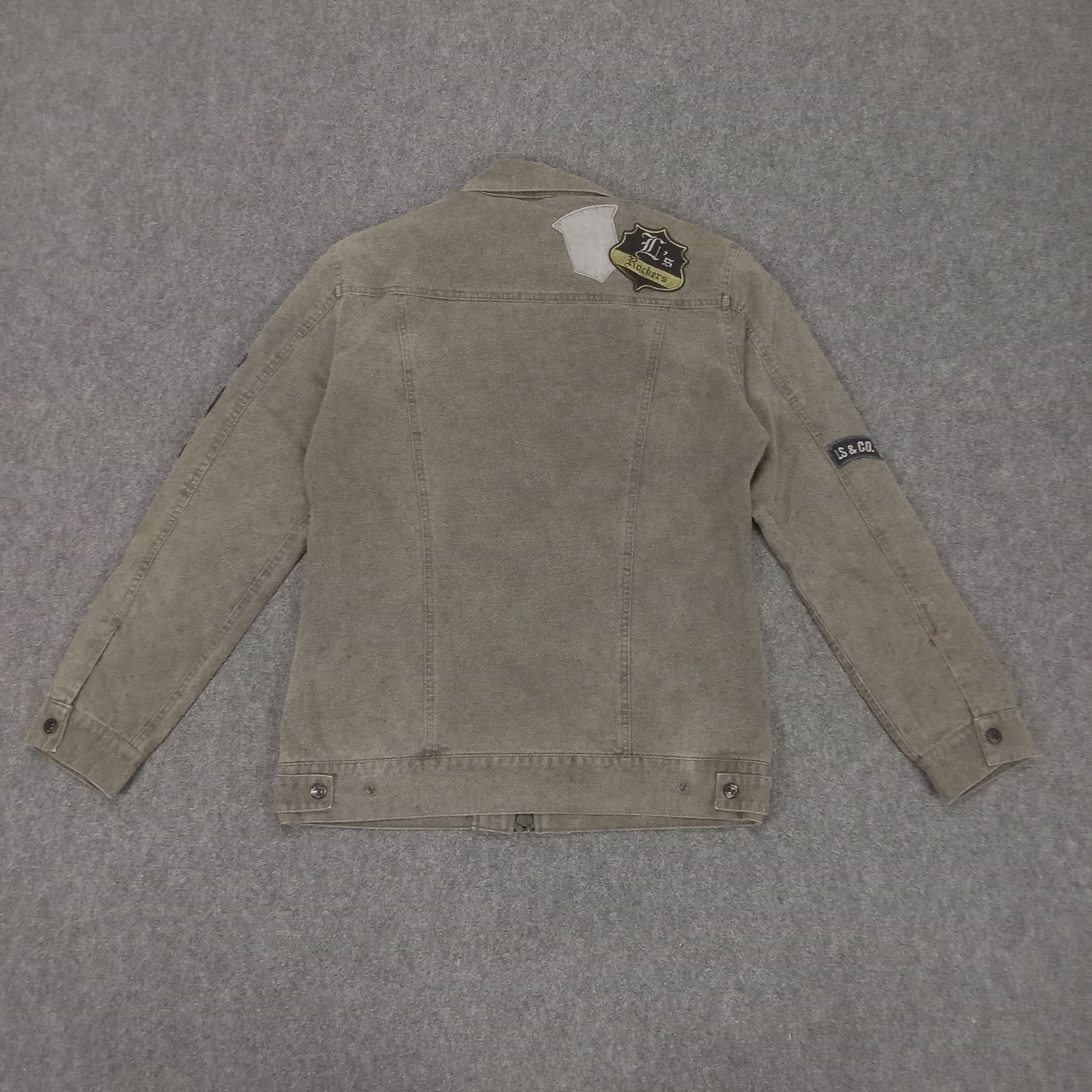 Levi's Levi Strauss & Co American Style Patches Rockers Jacket Size US S / EU 44-46 / 1 - 5 Thumbnail