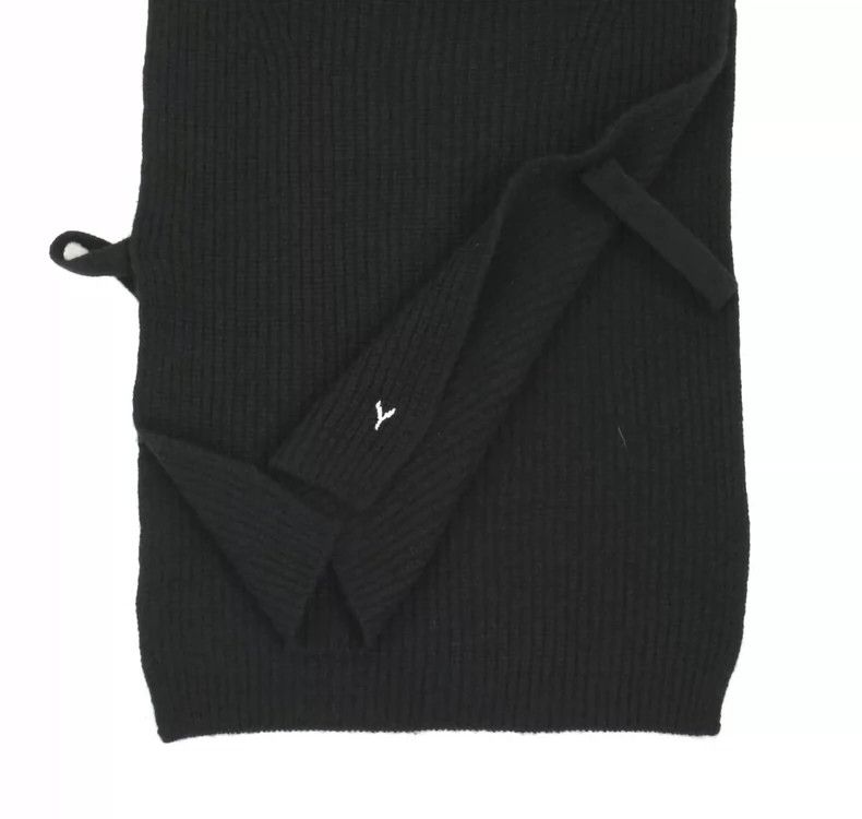 Yohji Yamamoto Yohji Yamamoto size os 19AW Hooded Wool Knit Vest 2506-Nex Size US M / EU 48-50 / 2 - 3 Thumbnail