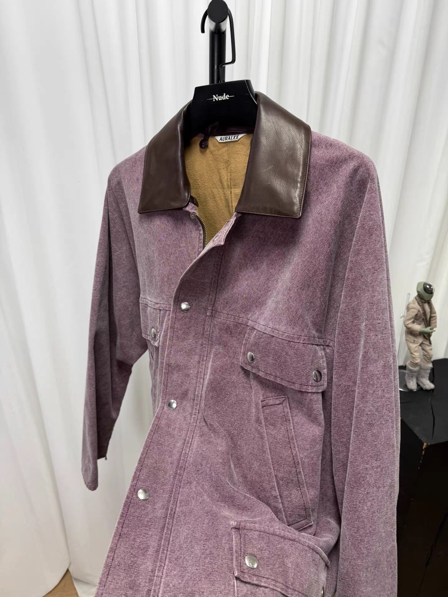 Auralee AURALEE 24AW Canvas Washed Hunting Jacket K20 Size US XL / EU 56 / 4 - 3 Thumbnail