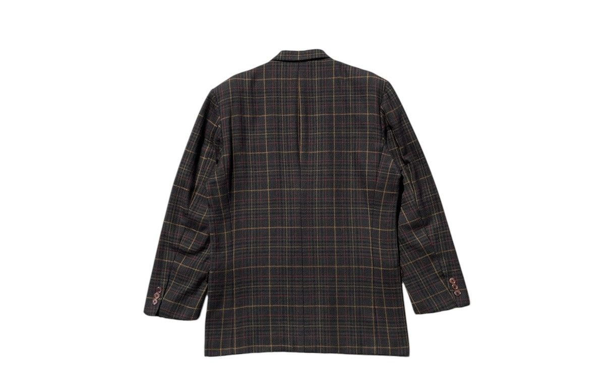 Junko Shimada 🔥Accept Binding Offer🔥Junko Koshino Wool Brown Plaid Blazer Size US L / EU 52-54 / 3 - 2 Thumbnail