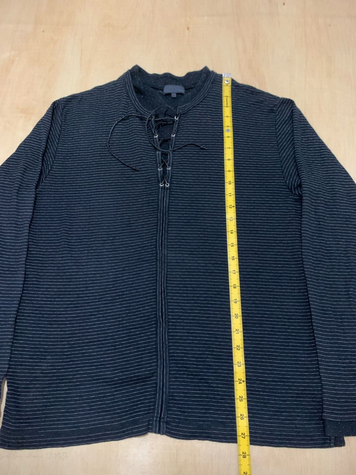 If Six Was Nine × Japanese Brand × Le Grande Bleu (L.G.B.) Taka-Q Laced Ifsixwasnine Lgb style Longslevee Size US L / EU 52-54 / 3 - 9 Thumbnail