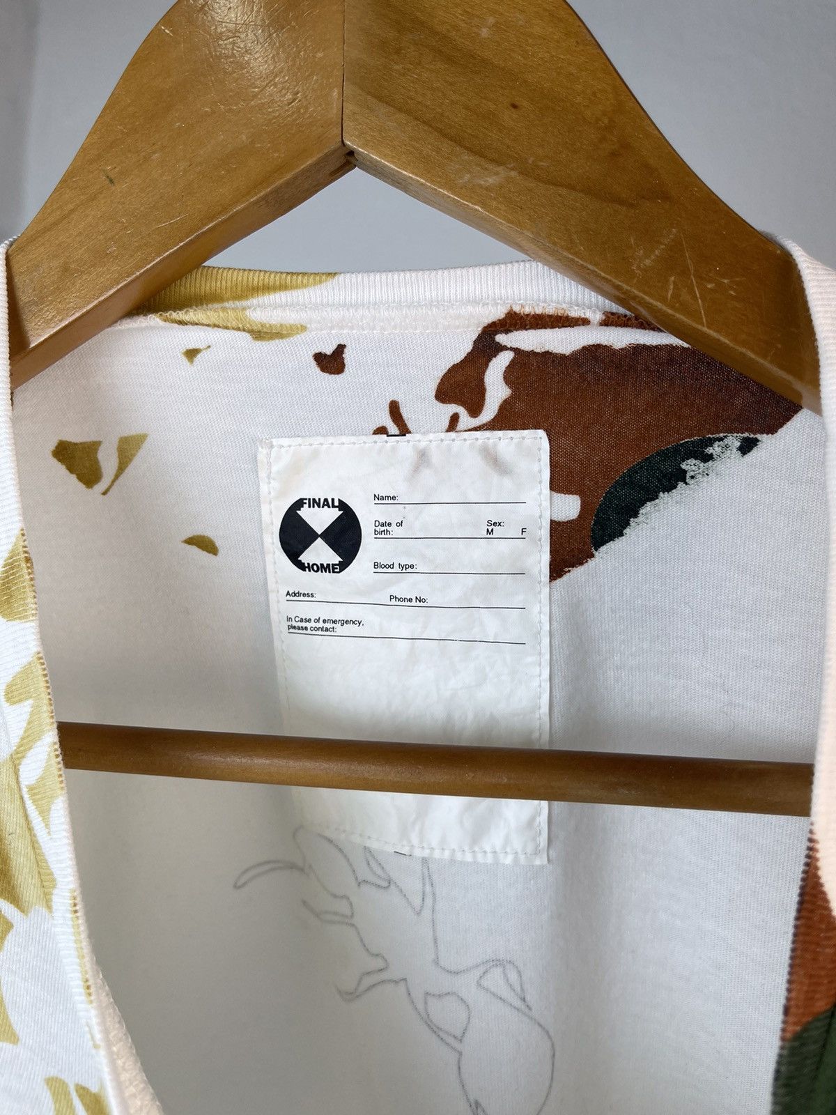 Final Home × Issey Miyake Final Home Issey Miyake Ant print Tee Size US M / EU 48-50 / 2 - 9 Thumbnail