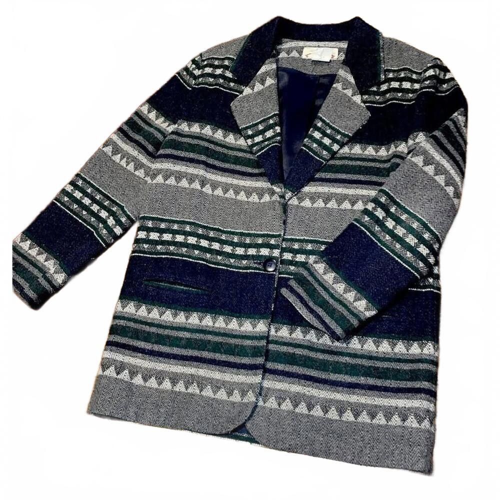 Orvis Orvis Wool Cardigan Native Southwestern Womens Size 8 C1 Size M / US 6-8 / IT 42-44 - 1 Thumbnail