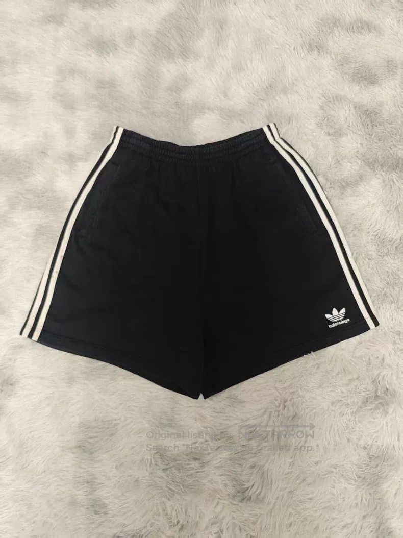 Balenciaga Balenciaga size XS Logo Striped Printed Sport Straight Leg Size US 27 - 1 Thumbnail