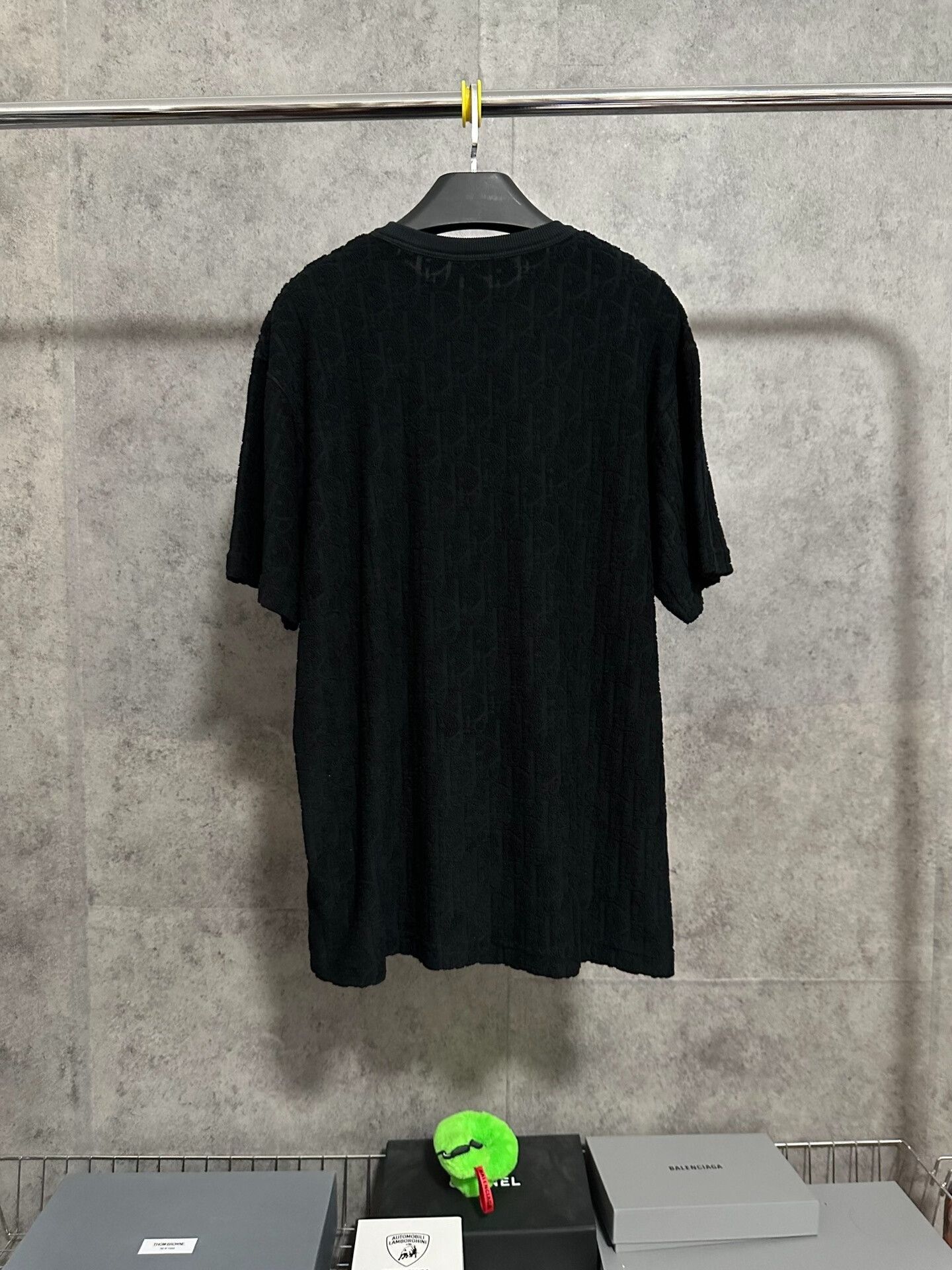 Dior DIOR Oblique Logo Black Short-Sleeve T-Shirt Size US L / EU 52-54 / 3 - 5 Thumbnail