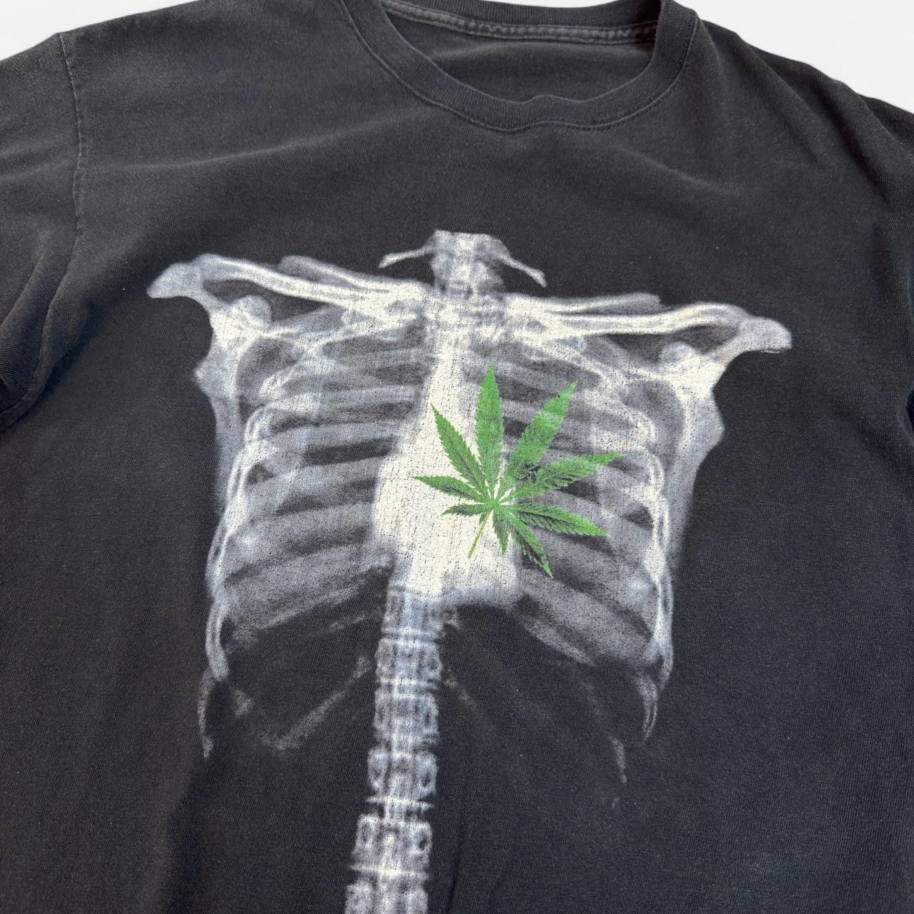 Vintage I Love Weed / Weed Heart Tee 420 Size US M / EU 48-50 / 2 - 2 Thumbnail