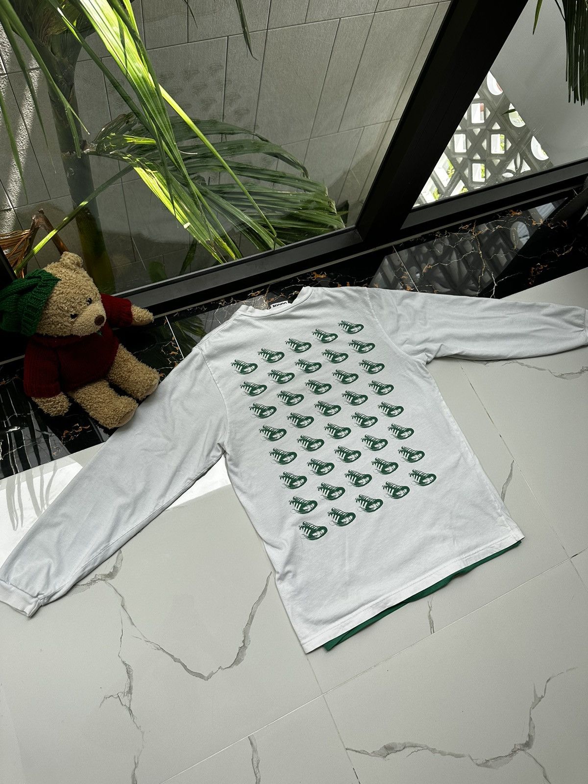 Adidas × Vintage 90s ADIDAS VINTAGE MONOLOGO SWEATSHIRT Size US L / EU 52-54 / 3 - 2 Thumbnail