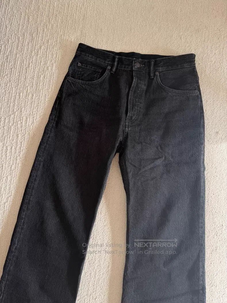 Acne Studios Acne Studios Black Washed Denim Jeans Size US 30 / EU 46 - 1 Thumbnail