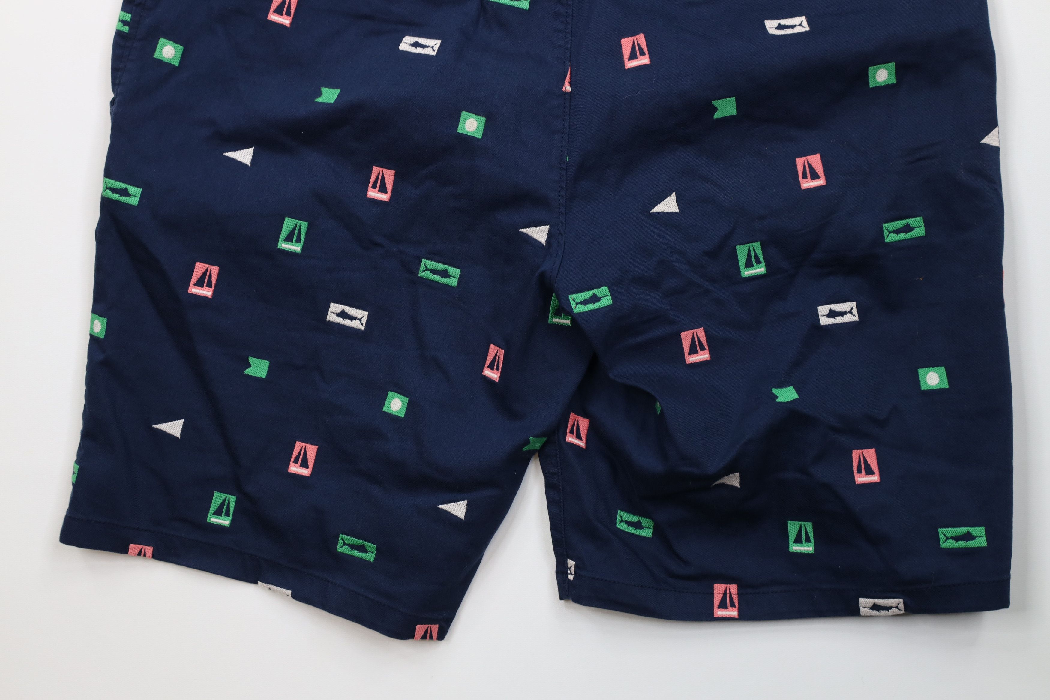 Columbia Columbia PFG Sailboat Fish All Over Print Chino Shorts Blue Size US 38 / EU 54 - 12 Thumbnail