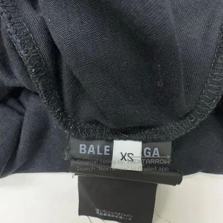Balenciaga Balenciaga Casual Black Short Sleeve T. Size US XS / EU 42 / 0 - 4 Thumbnail