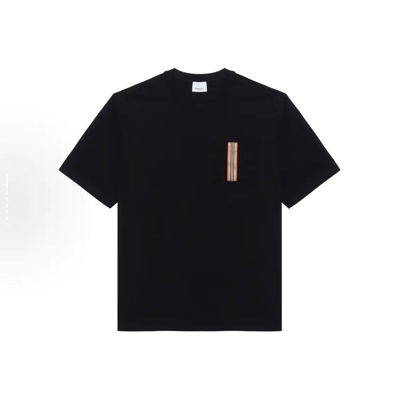 Burberry Black Logo Short Sleeve T-Shirt