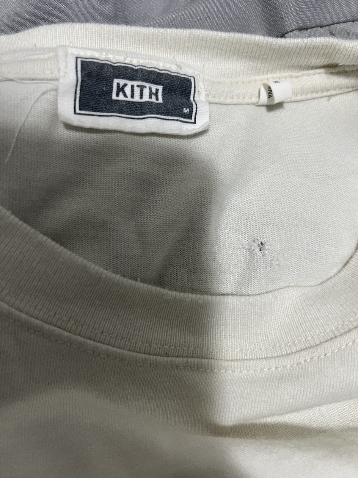 Kith Kith Floral Serif Tee - Turtledove - Size Medium Size US M / EU 48-50 / 2 - 5 Thumbnail