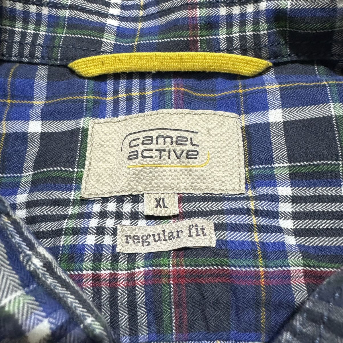 camel active Camel Active Men’s Shirt Multicoloured Regular Fit Plaid Size US XL / EU 56 / 4 - 5 Thumbnail
