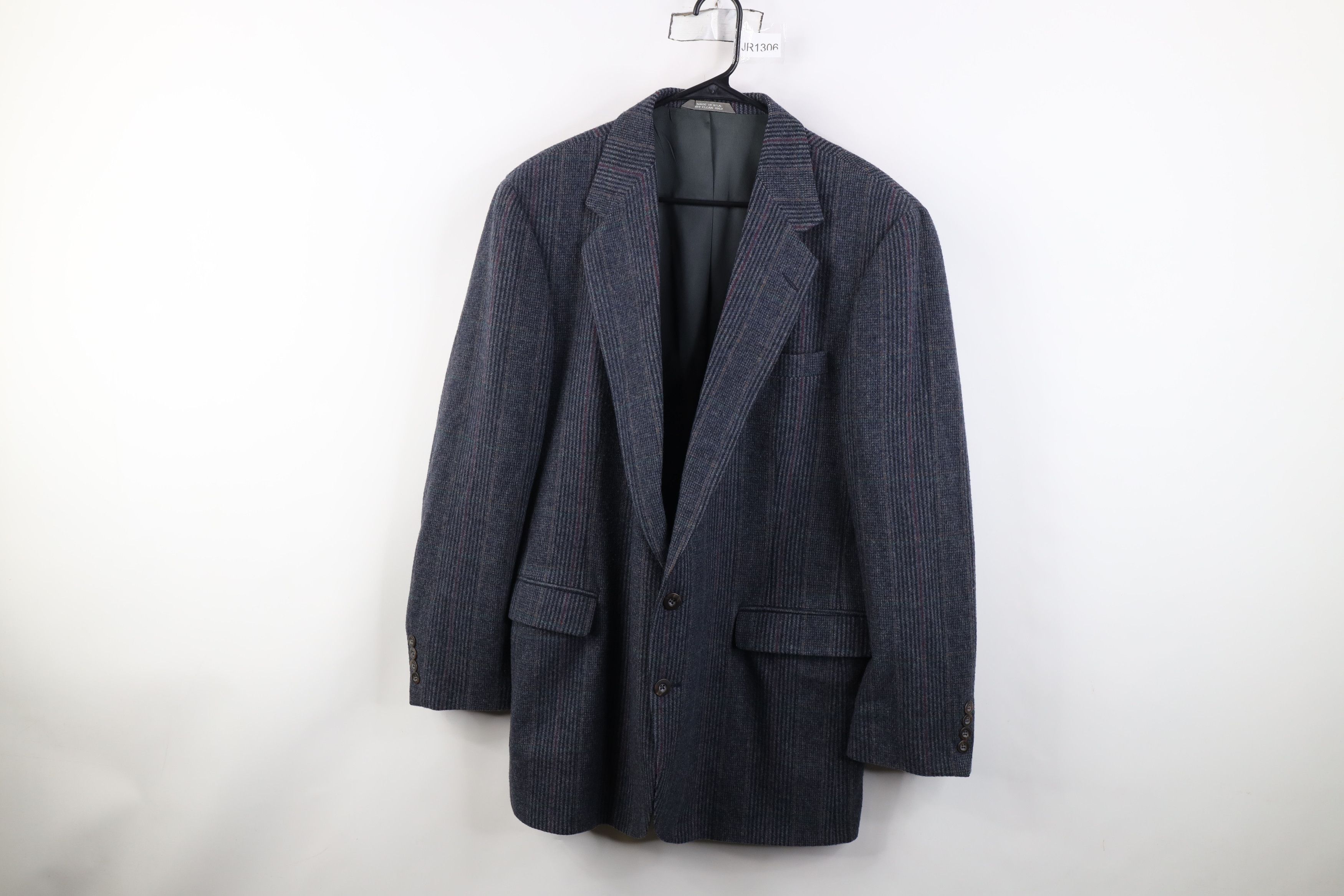 Vintage Vintage 90s Streetwear Suit Coat Blazer Jacket Plaid USA Size US XXL / EU 58 / 5 - 1 Thumbnail