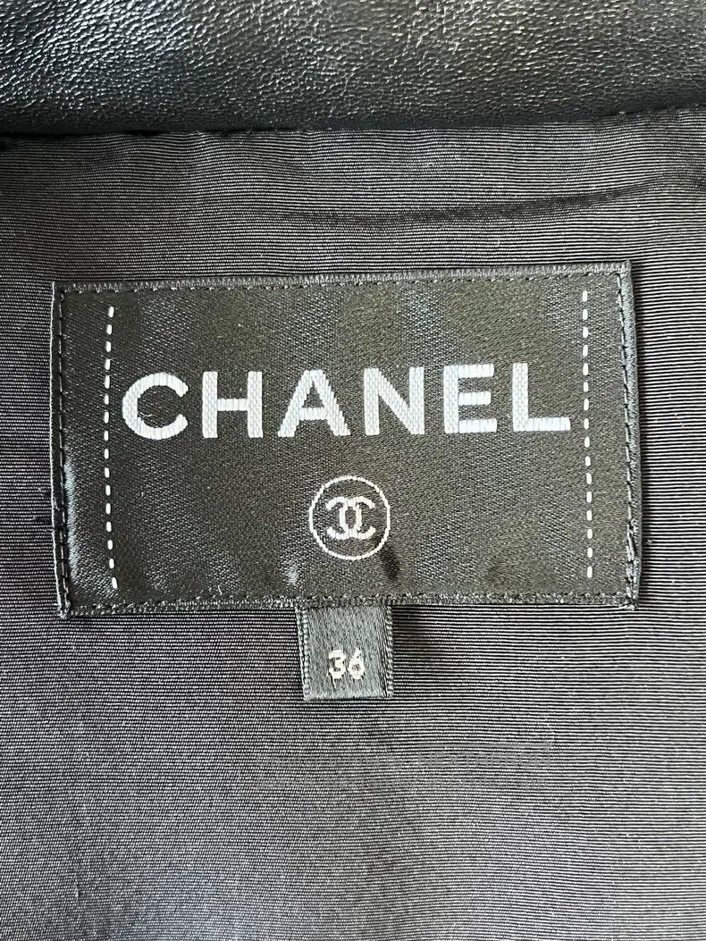 Chanel Chanel 22N Ski Series Leather Down Jacket Size XS / US 0-2 / IT 36-38 - 7 Thumbnail