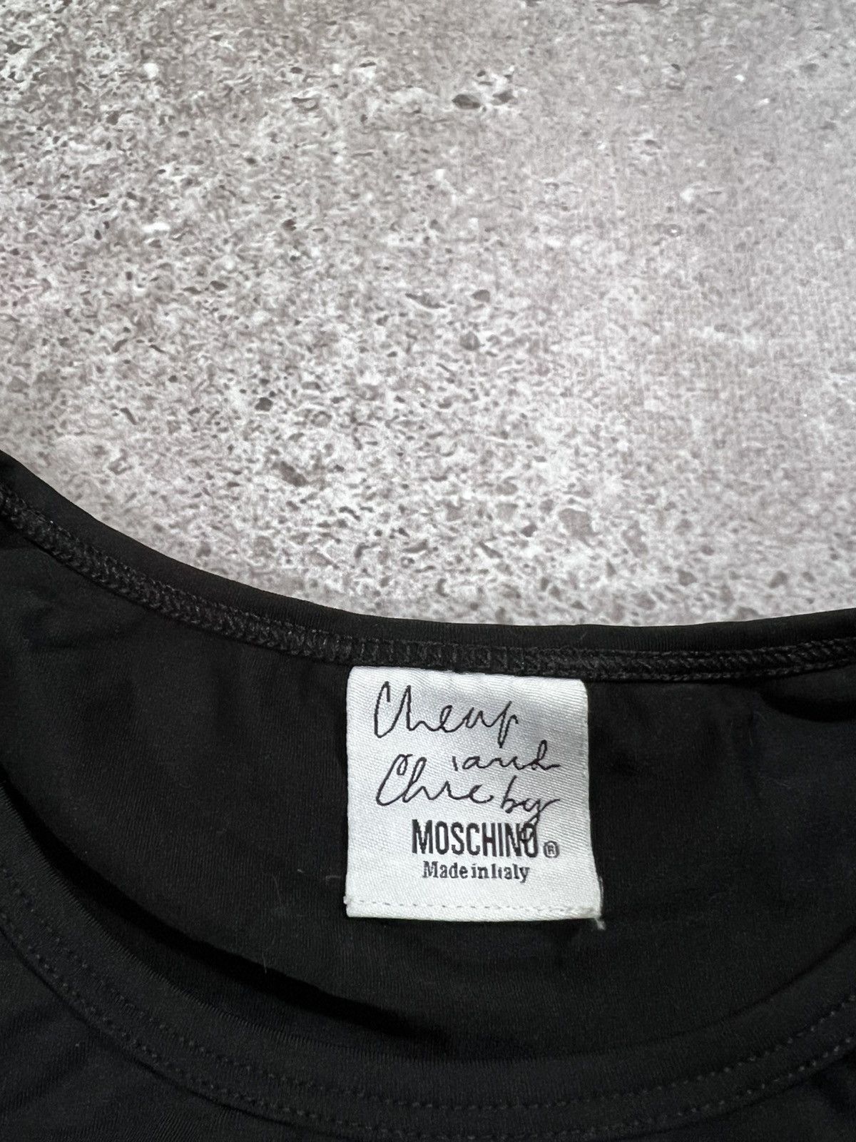 Moschino Vintage Moschino Chip and Chick Slogan Top Made in Italy Size L / US 10 / IT 46 - 5 Thumbnail