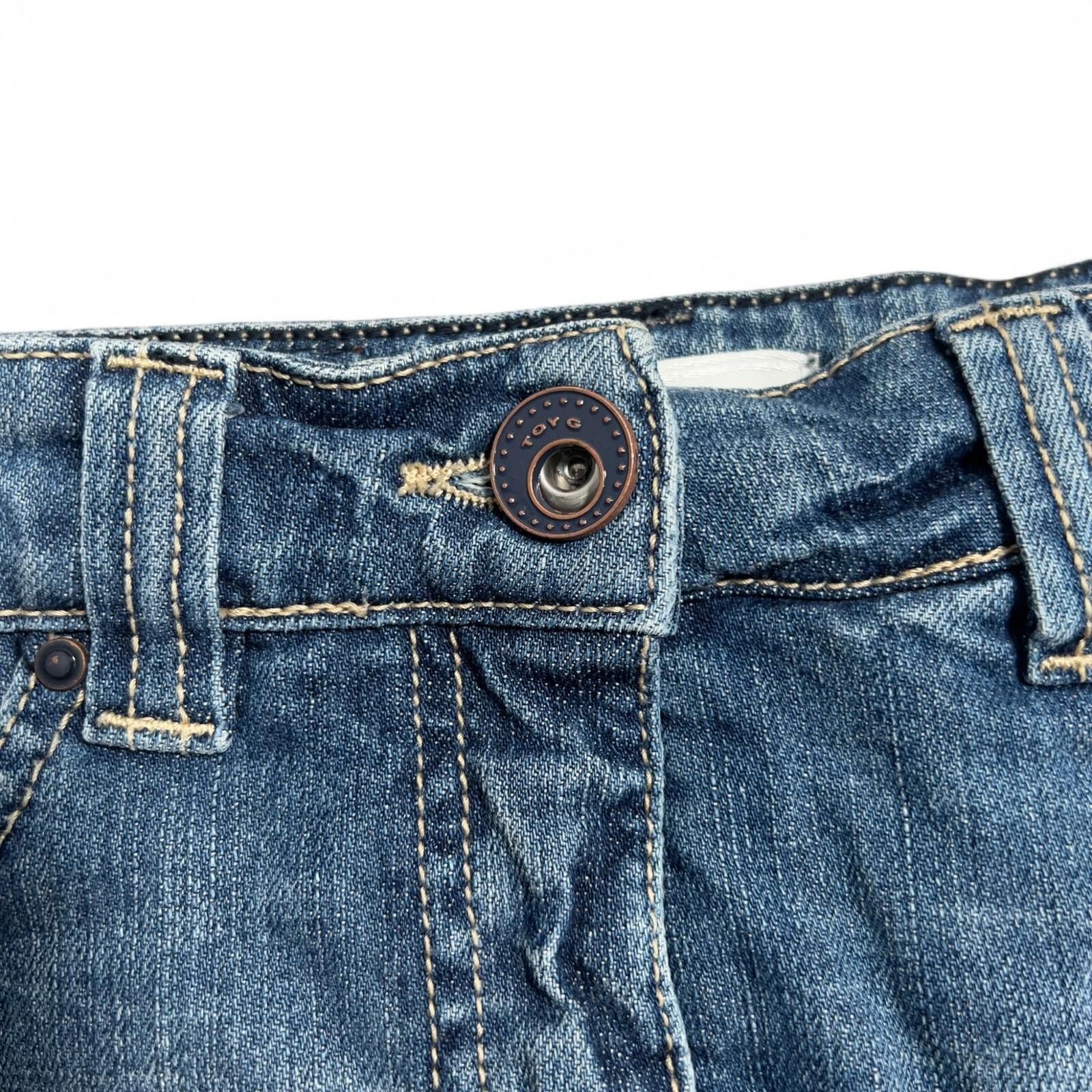 Other Vintage TOY G Denim Mini Skirt Size 28 Y2K Italy Size 27" / US 4 / IT 40 - 4 Thumbnail